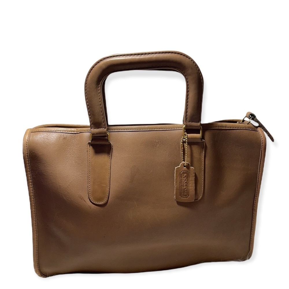 Vintage Coach Bonnie Cashin Slim Leather Bag/Satchel/briefcase